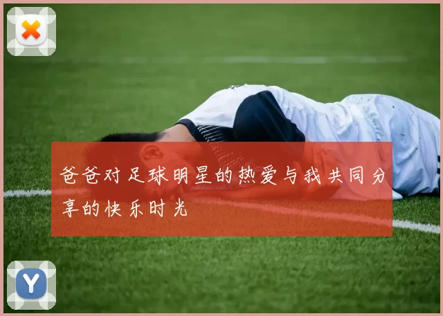 爸爸对足球明星的热爱与我共同分享的快乐时光