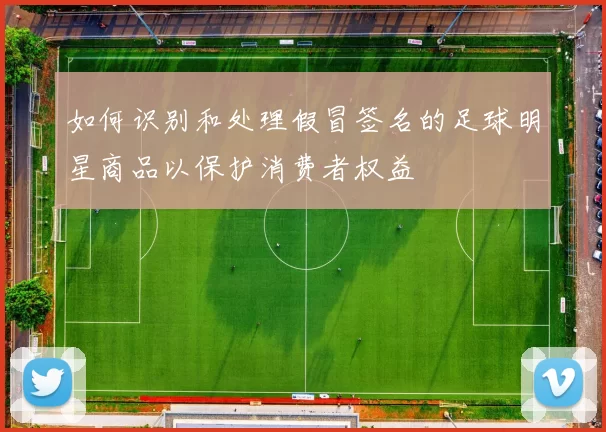 如何识别和处理假冒签名的足球明星商品以保护消费者权益